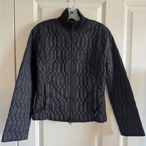 LOFT Black Quilted Puffer Jacket